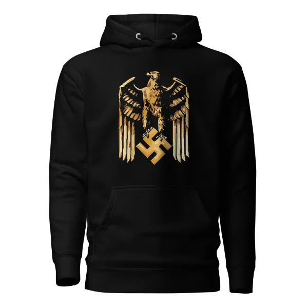 Golden German War Eagle - Mens • Hoodie • Premium