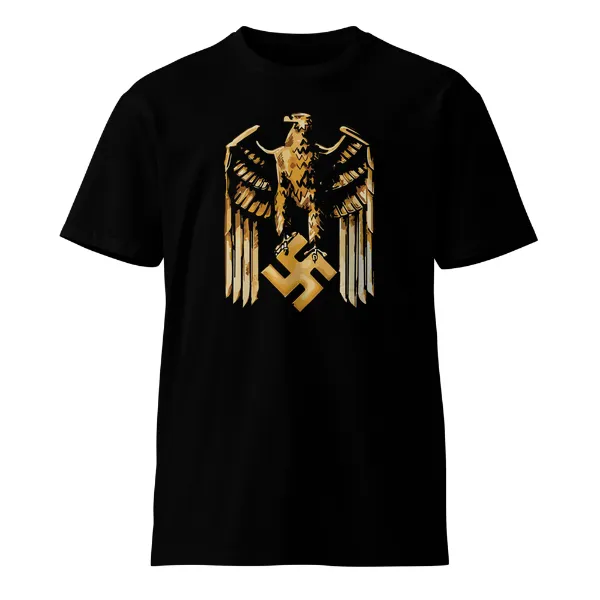 Golden German War Eagle - Mens • T-shirt • Crew • Supreme