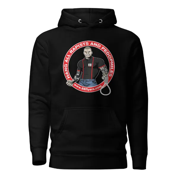 Hang All Rapists and Pedophiles - Mens • Hoodie • Premium
