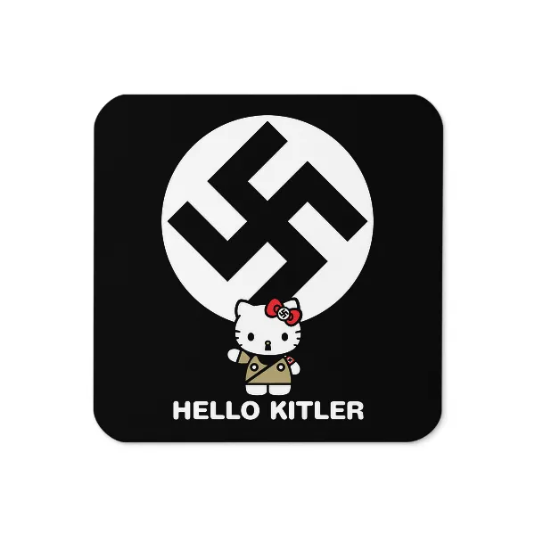 Hello Kitler - Coaster