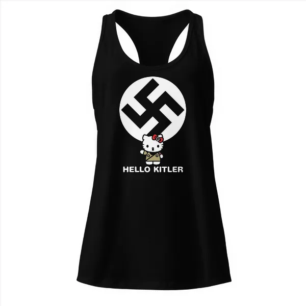 Hello Kitler - Ladies • Razorback Tank • Premium