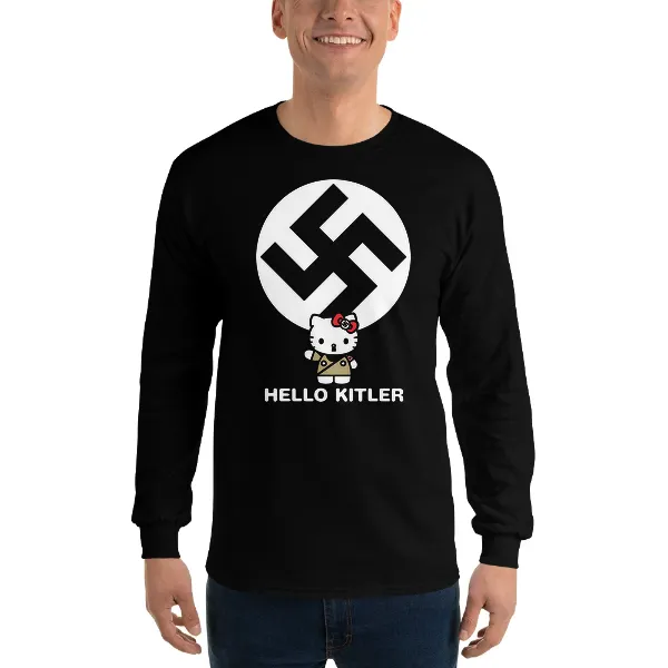 Hello Kitler - Mens • T-shirt • Long Sleeve • Basic