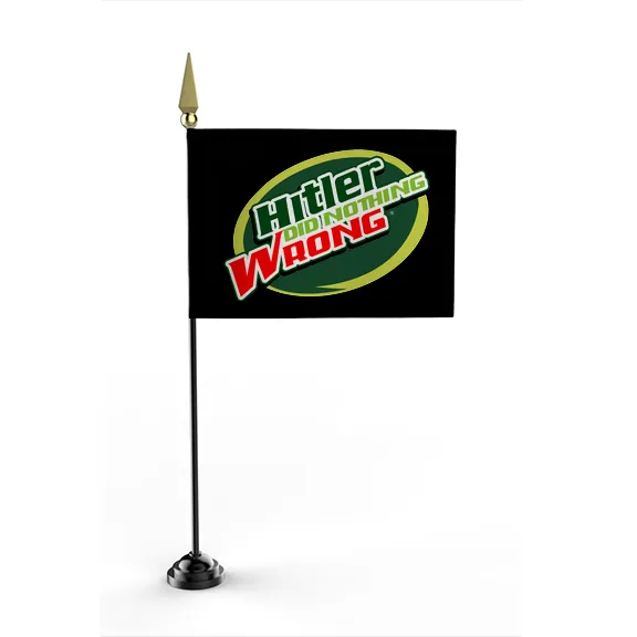 Hitler Did Nothing Wrong - Flag • Mini