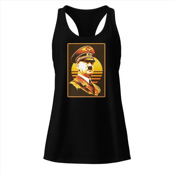 Hitler Retro - Ladies • Razorback Tank • Premium