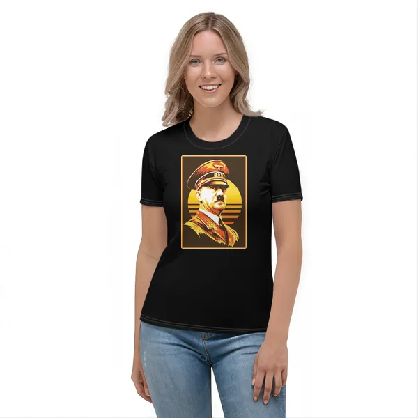 Hitler Retro - Ladies • T-shirt • Crew • Basic