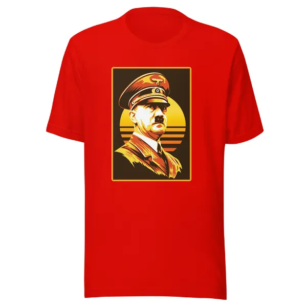 Hitler Retro - Mens • T-shirt • Crew • Premium - Image 3