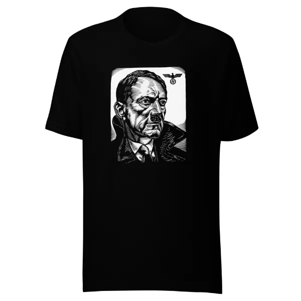 Hitler Sketch - Mens • T-shirt • Crew • Premium