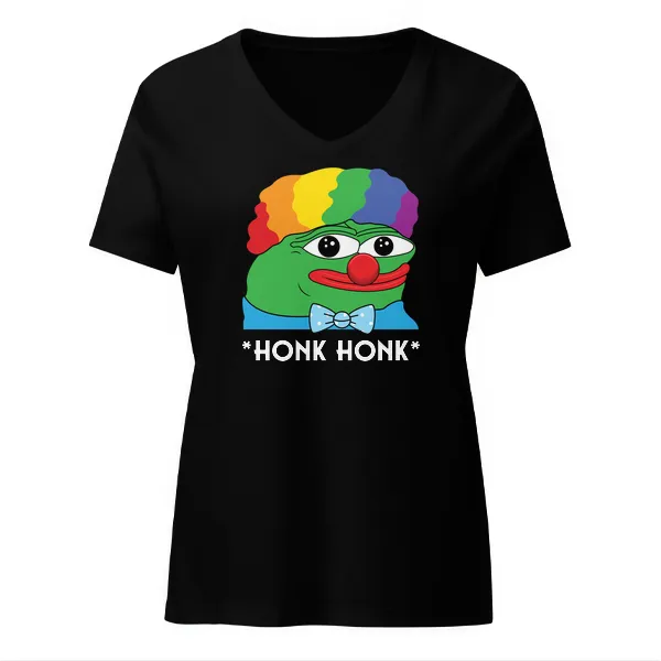 Honk Honkler - Ladies • T-shirt • V-neck • Premium