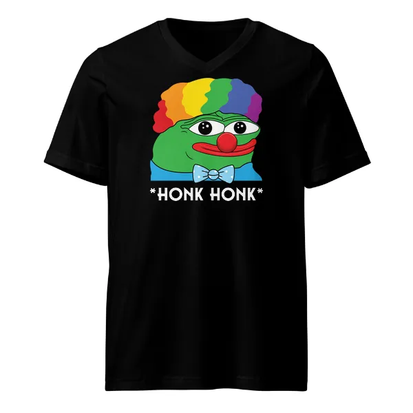Honk Honkler - Mens • T-shirt • V-neck • Basic
