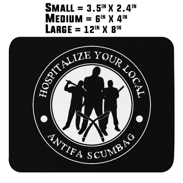 Hospitalize Your Local Antifa Scumbag - Magnet