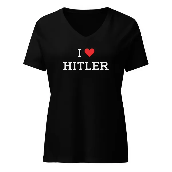 I Love Hitler - Ladies • T-shirt • V-neck • Basic