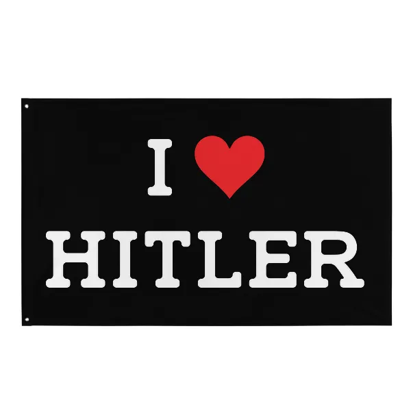 I Love Hitler - Flag • Small
