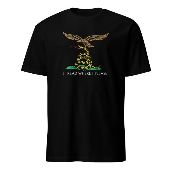 I Tread Where I Please - Luftwaffe - Mens • T-shirt • Crew • Basic