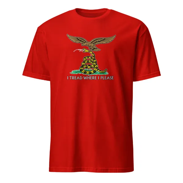 I Tread Where I Please - Luftwaffe - Mens • T-shirt • Crew • Basic - Image 3