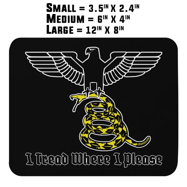 I Tread Where I Please v1 - Magnet