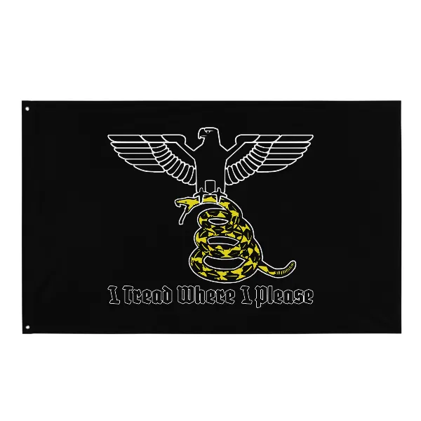 I Tread Where I Please v1 - Flag • Small