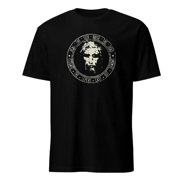 Jesus Shroud - Mens • T-shirt • Crew • Basic