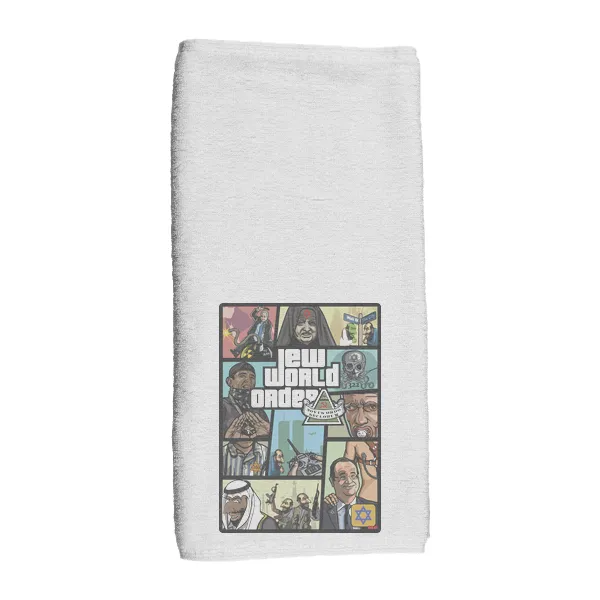Jew World Order - Hand Towel