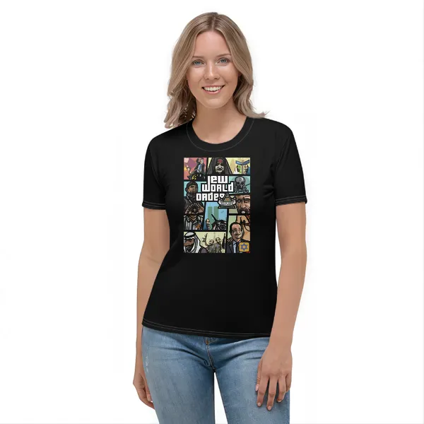Jew World Order - Ladies • T-shirt • Crew • Basic