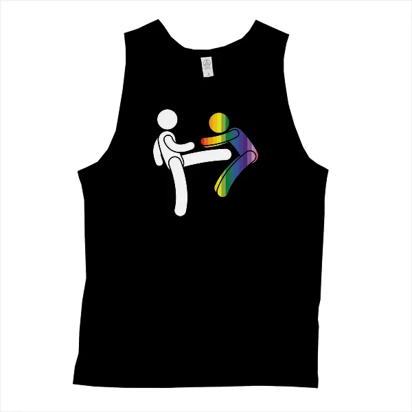 Kick a Faggot - Mens • Tank Top • Basic