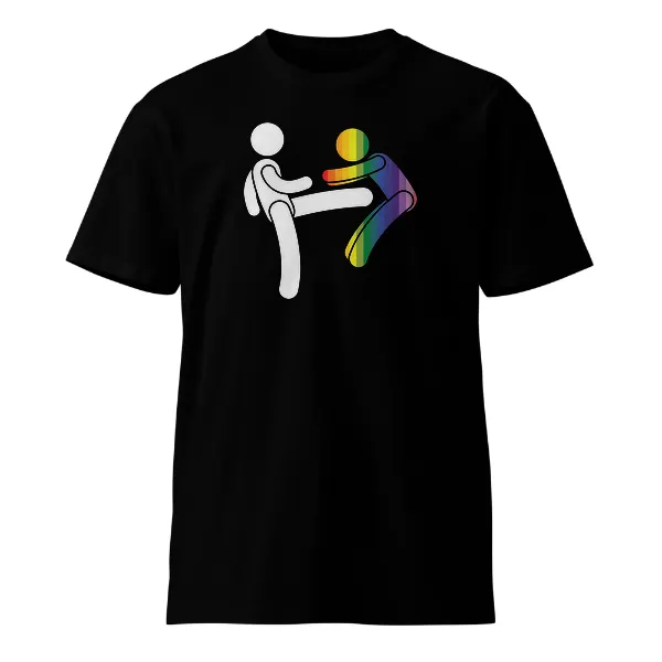 Kick a Faggot - Mens • T-shirt • Crew • Supreme