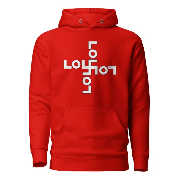 LOL Swastika - Mens • Hoodie • Premium - Image 3