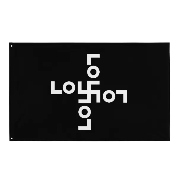 LOL Swastika - Flag • Small