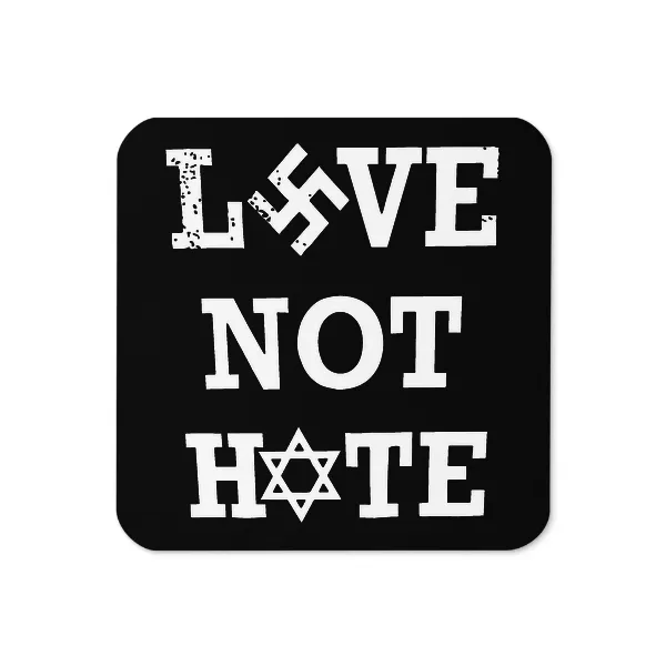 Love Not Hate - Coaster