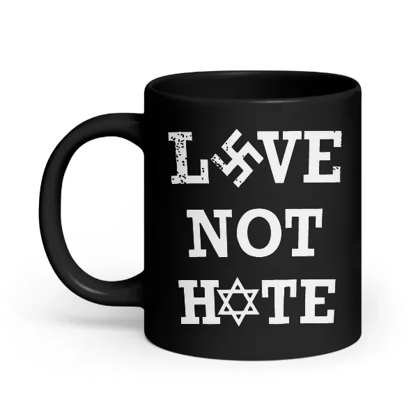 Love Not Hate - Coffee Mug