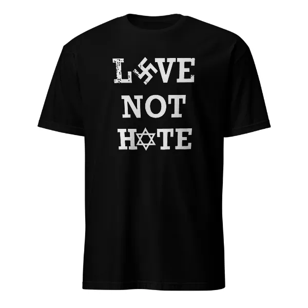 Love Not Hate - Mens • T-shirt • Crew • Basic