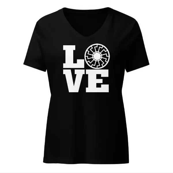 Love Sonnenrad - Ladies • T-shirt • V-neck • Premium