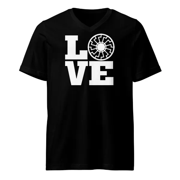 Love Sonnenrad - Mens • T-shirt • V-neck • Basic