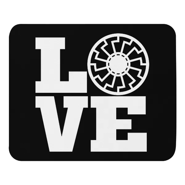 Love Sonnenrad - Mouse Pad