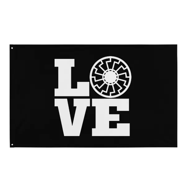 Love Sonnenrad - Flag • Small