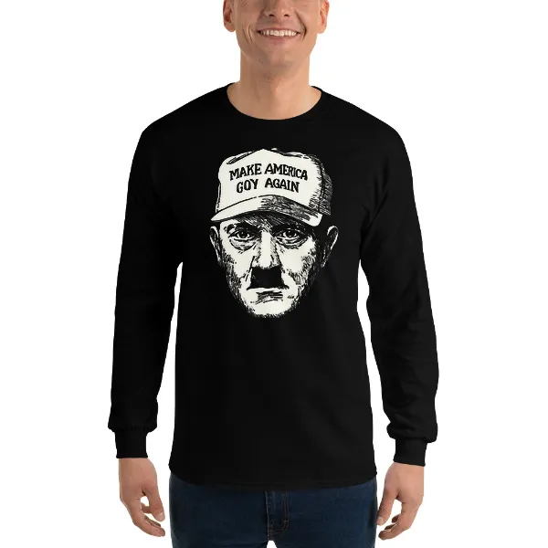 MAGA - Hitler - Mens • T-shirt • Long Sleeve • Basic