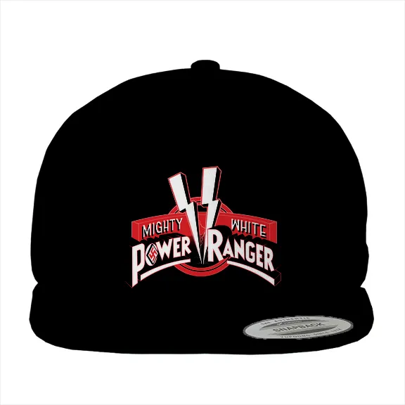 Mighty White Power Ranger - Swastika - Hat • Cotton Twill