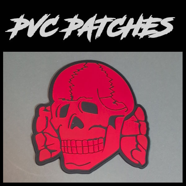 Red Totenkopf • PVC Patch