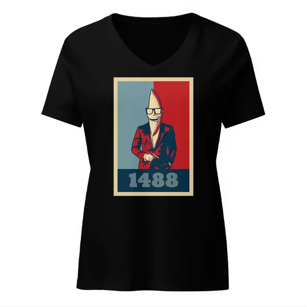 Moonman 1488 - Ladies • T-shirt • V-neck • Premium