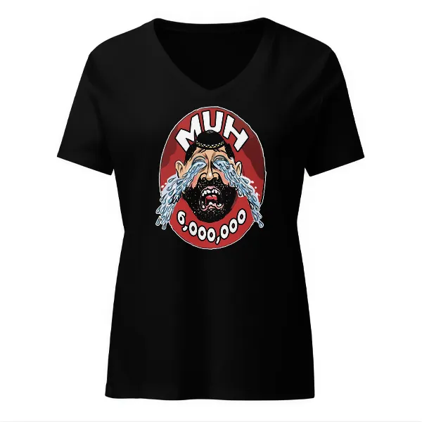 Muh 6,000,000 - Ladies • T-shirt • V-neck • Basic