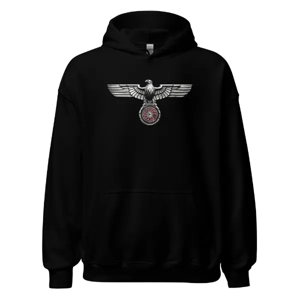 NSDAP War Eagle Sonnenrad - Mens • Hoodie • Basic