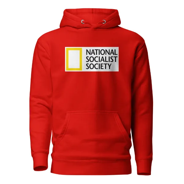 National Socialist Society - Mens • Hoodie • Premium - Image 3