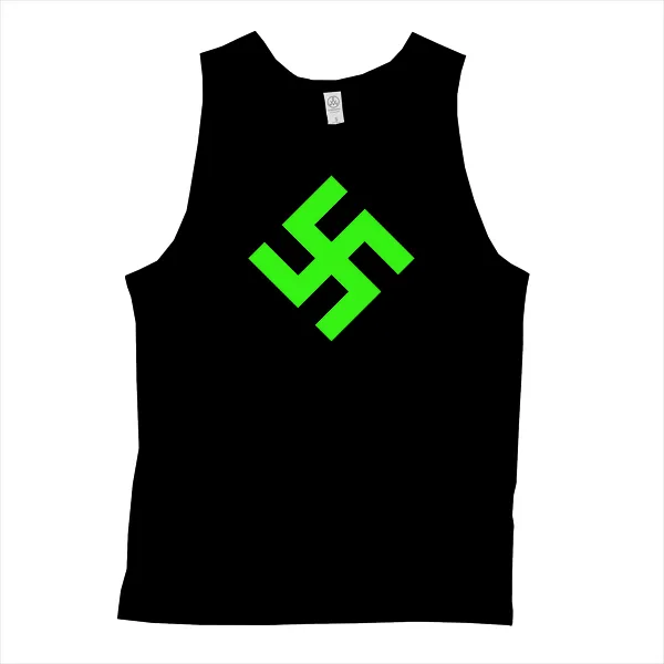 Neon Green Swasika - Mens • Tank Top • Premium