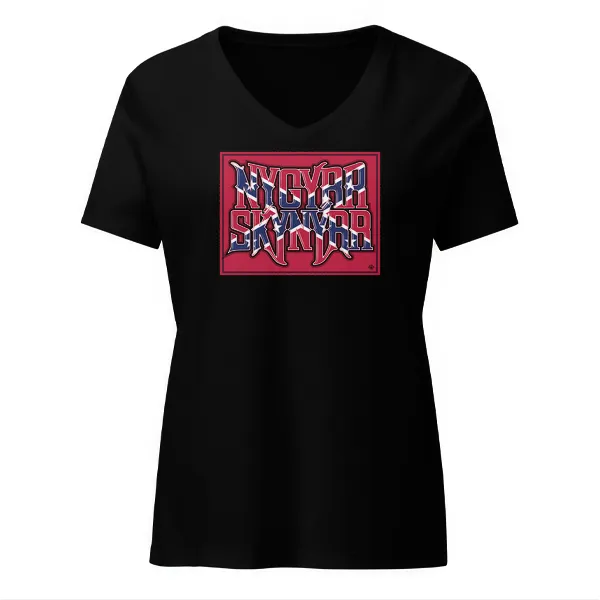Nygyrr Skynyrr - Ladies • T-shirt • V-neck • Premium