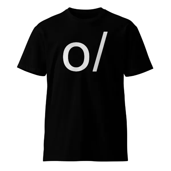 O Backslash - Mens • T-shirt • Crew • Supreme