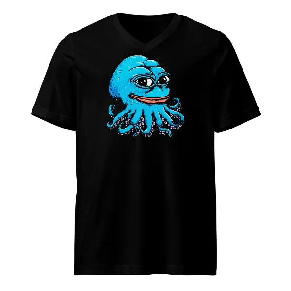 Octo Pepe - Mens • T-shirt • V-neck • Premium
