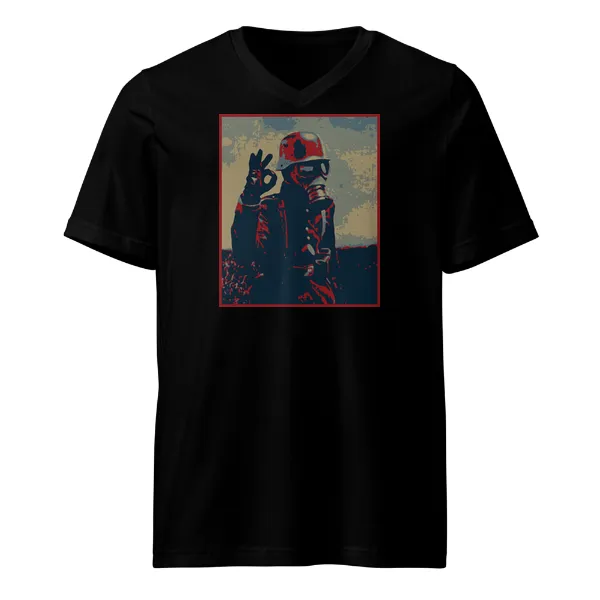 Ok WP - Mens • T-shirt • V-neck • Premium
