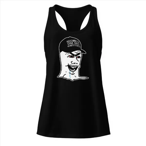 One Race Retard - Ladies • Razorback Tank • Premium