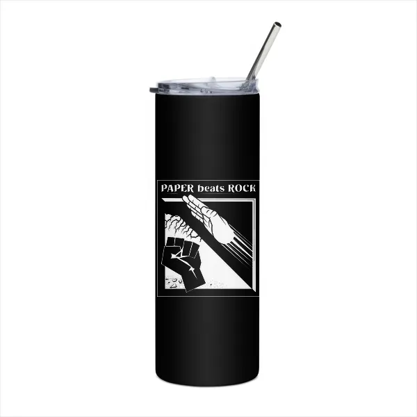 Paper Beats Rocks - Tumbler