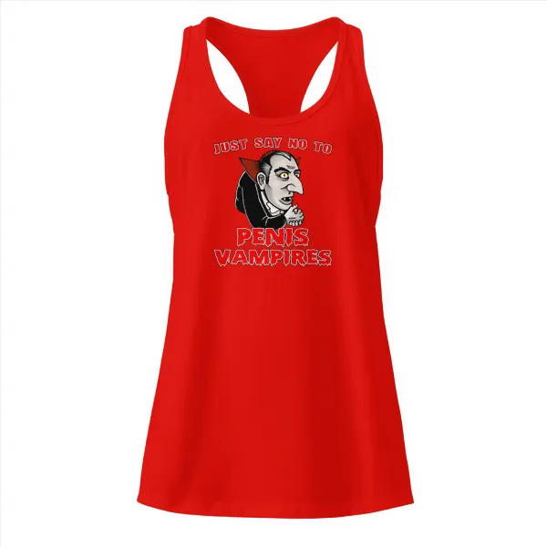 Penis Vampires - Ladies • Razorback Tank • Premium - Image 3