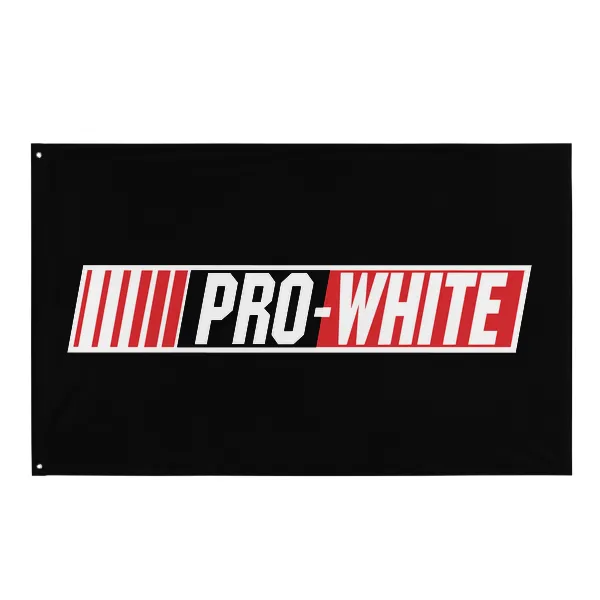 Pro White - Flag • Small